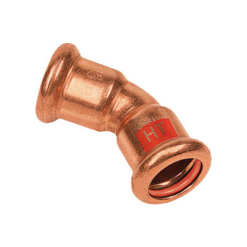 Curva 45º press solar Sanha 12041 35 mm FF