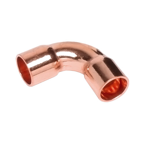 Curva 90º cobre Sanha 5002A 22 mm FF para soldar Curva 90º cobre Sanha 5002A 22 mm FF para soldar