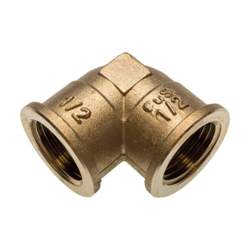 Joelho 90º bronze Sanha 3090 1.1/4" FF para roscar Joelho 90º bronze Sanha 3090 1.1/4" FF para roscar