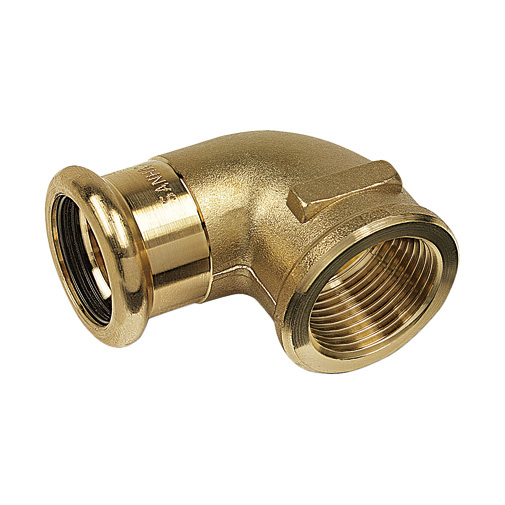 Joelho 90º press Sanha 8090G 18 mm x 1/2" F Joelho 90º press Sanha 8090G 18 mm x 1/2" F