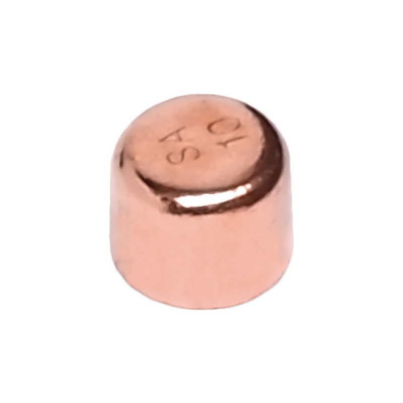 Tampão cobre Sanha 5301 12 mm para soldar Tampão cobre Sanha 5301 12 mm para soldar