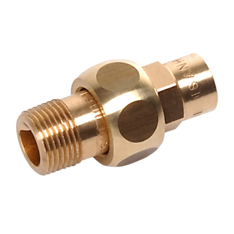 União 3 peças bronze Sanha 4341G 18 mm x 1/2" M com junção cónica para soldar União 3 peças bronze Sanha 4341G 18 mm x 1/2" M com junção cónica para soldar