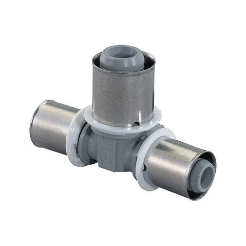 Tê redução press Uponor 32 x 16 x 32 mm Tê redução press Uponor 32 x 16 x 32 mm
