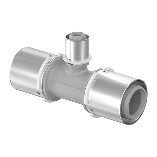 Tê redução press Uponor 40 x 32 x 32 mm Tê redução press Uponor 40 x 32 x 32 mm