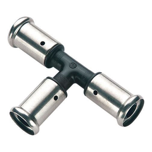 Tê simples sintético press Henco 16 x 16 x 16 mm Tê simples sintético press Henco 16 x 16 x 16 mm