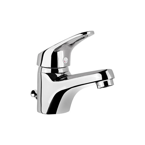 Misturadora lavatório Sanindusa Cetus Basic com válvula descarga automática Misturadora lavatório Sanindusa Cetus Basic com válvula descarga automática
