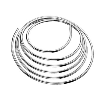 Tubo cobre Schell 10 mm cromado rolo 5 m