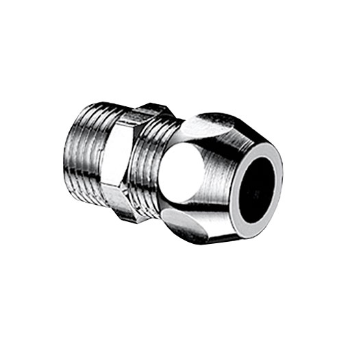 Casquilho bicone Schell 3/8" M - 10 mm cromado Casquilho bicone Schell 3/8" M - 10 mm cromado
