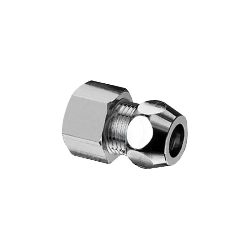 União bicone Schell 1/2" F - 12 mm cromado
