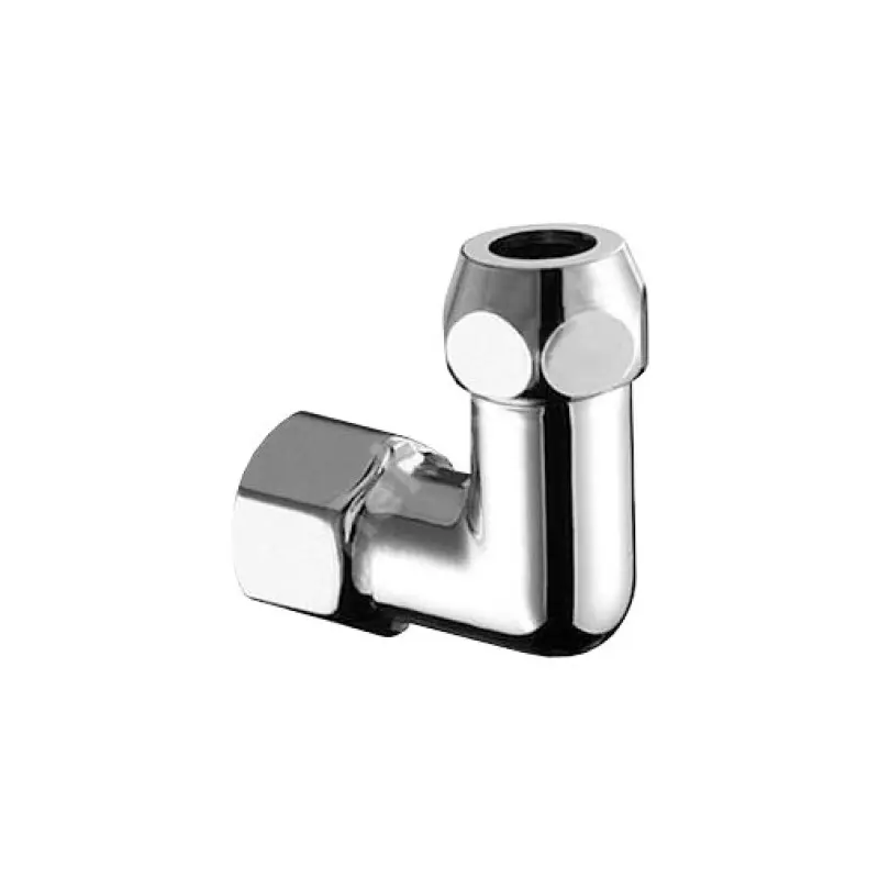 Joelho bicone Schell 3/8" F - 10 mm cromado Joelho bicone Schell 3/8" F - 10 mm cromado