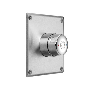 Misturadora duche temporizada Delabie Tempomix encastrada