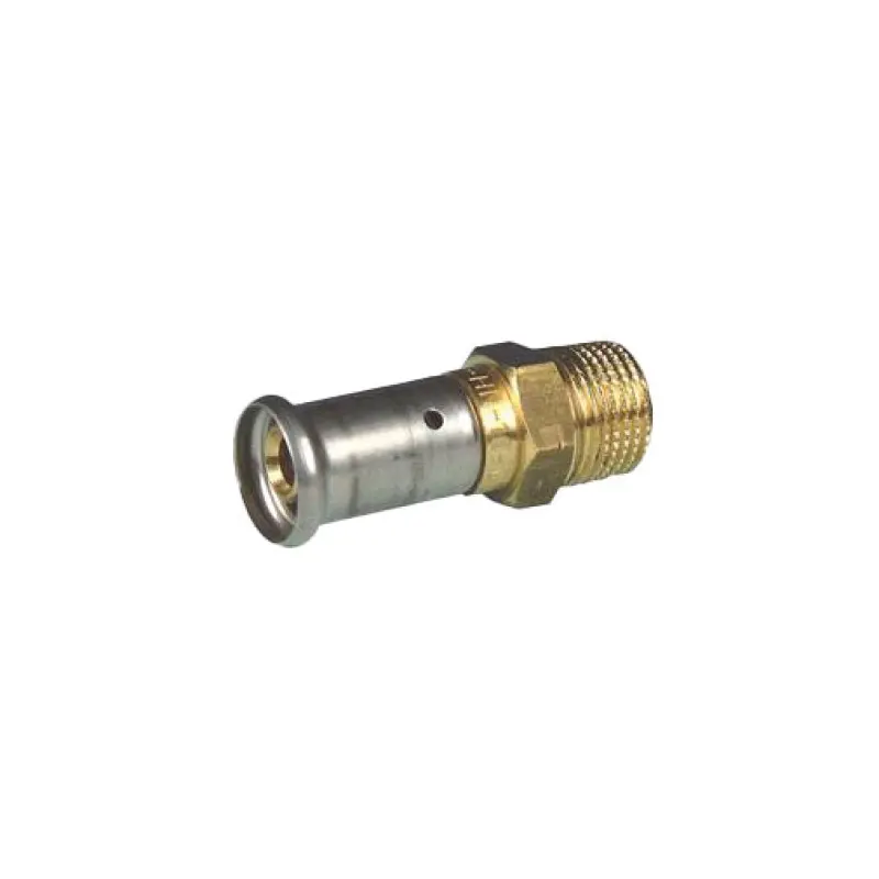 União press metálico Henco 26 mm x 3/4" M União press metálico Henco 26 mm x 3/4" M