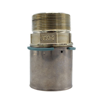 União press Uponor 63 mm x 2" M
