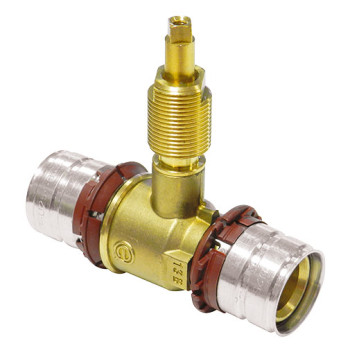 Válvula corte reta press Uponor 25 x 25 mm