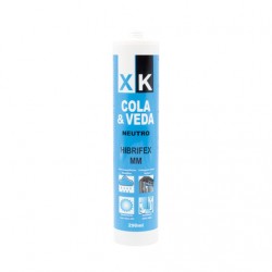 Cola e veda poliuretano híbrido XK 300 ml branco