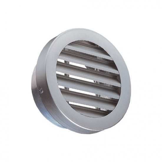 Grelha circular exterior Aldes VMC 160 mm alumínio