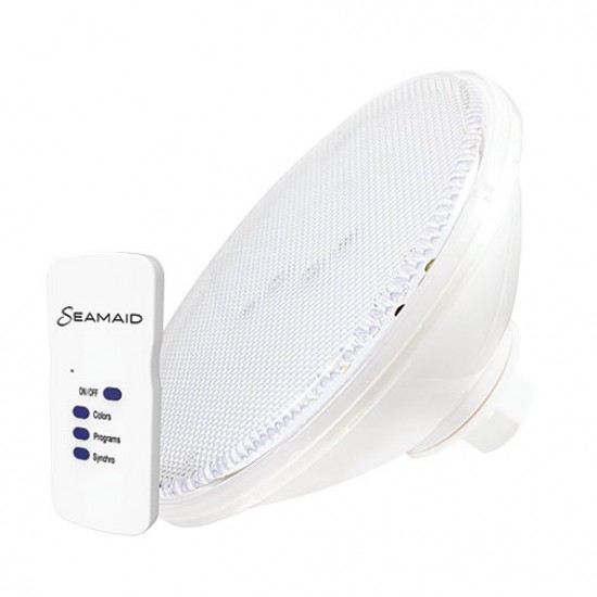 Lâmpada LED Seamaid Par56 Ecoproof branca com comando