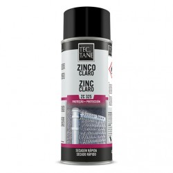 Spray zinco 400 ml claro brilhante