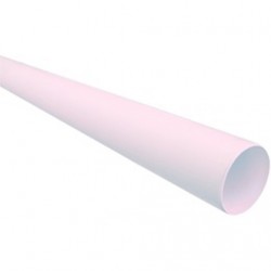 Tubo 75 mm branco 3 m para caleira PVC