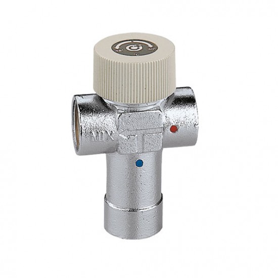 Válvula misturadora termostática Caleffi 3/4" 40 a 68ºC