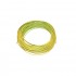 Fio elétrico rígido V H07V-R 10 mm2 verde e amarelo